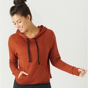 Women's Glyder Soft Rocky Burnt Orange Hoodie Pullover